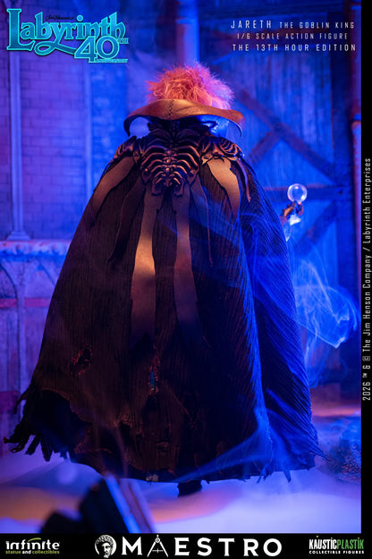 Primer plano de Jareth The Goblin King The 13th Hour Edition Labyrinth Kaustic Plastik