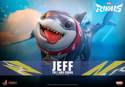 Jeff the Land Shark figura coleccionable inspirada en Marvel Rivals