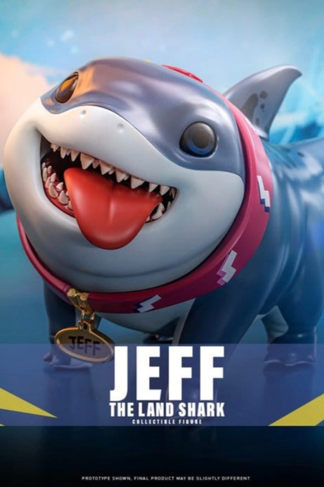 Figura Jeff the Land Shark Marvel Rivals Hot Toys 11 cm
