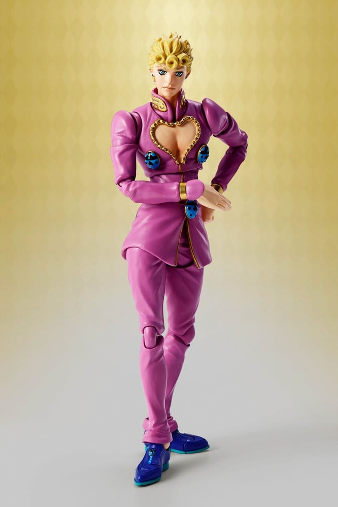 Figura S.H.Figuarts Giorno Giovanna de JoJo's Bizarre Adventure Golden Wind 16 cm