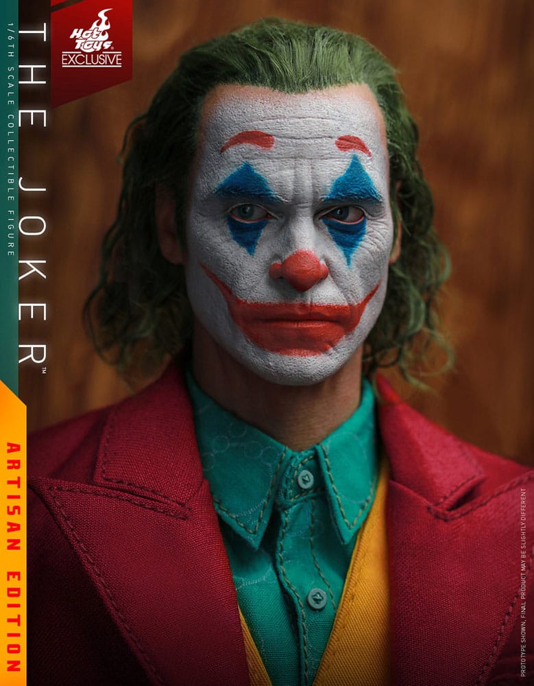 Figura The Joker 1/6 Hot Toys traje rojo edición limitada Artisan