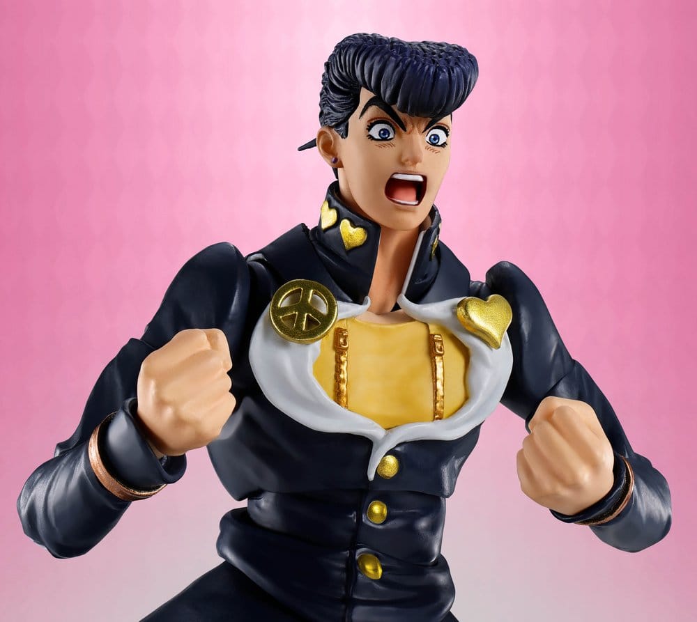 Figura Josuke Higashikata JoJo S.H.Figuarts con rostros intercambiables