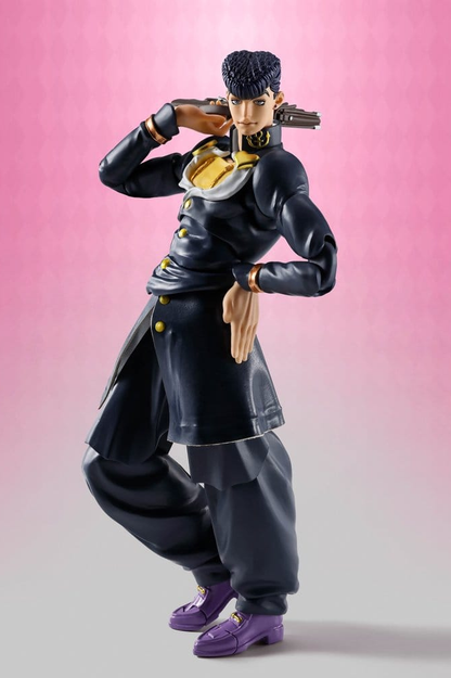 Figura Josuke Higashikata S.H.Figuarts JoJo Bizarre Adventure 16 cm Bandai pose frontal