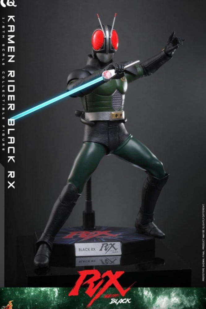 Kamen Rider Black RX figura 1/6 Hot Toys 31 cm vista frontal