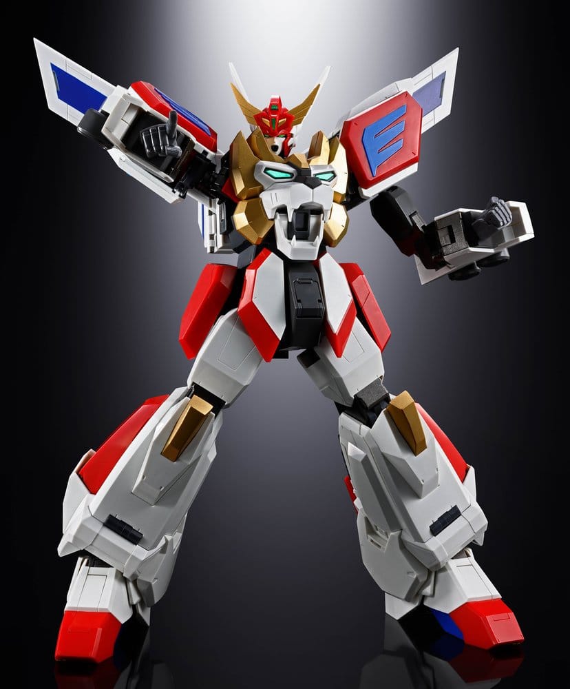 Figura King Exkaiser GX-120 Soul of Chogokin 28 cm vista frontal
