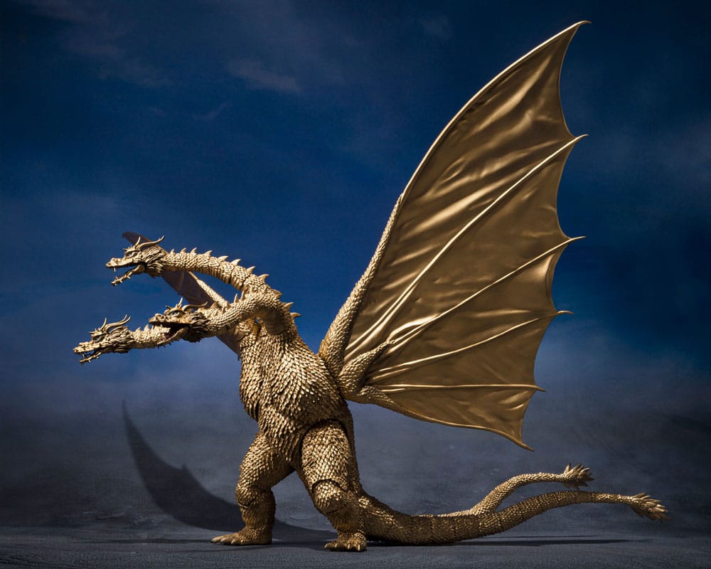 King Ghidorah con alas desplegadas – S.H.MonsterArts