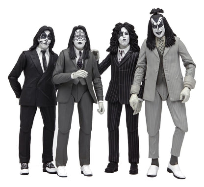 Pack de 4 figuras KISS Dressed to Kill Album Cover NECA