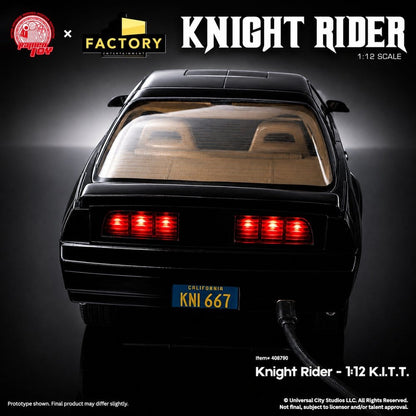K.I.T.T. Knight Rider con modo Super Pursuit y figura de Michael Knight