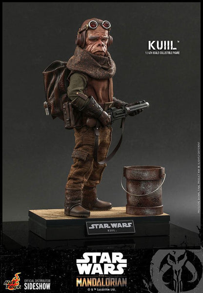 Kuiil figura coleccionable Hot Toys Star Wars The Mandalorian 25 cm
