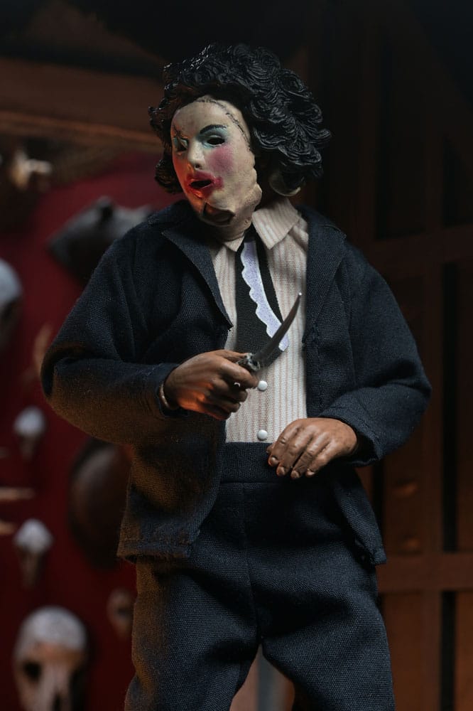 Caja de arte original Leatherface NECA Clothed Figure 20 cm