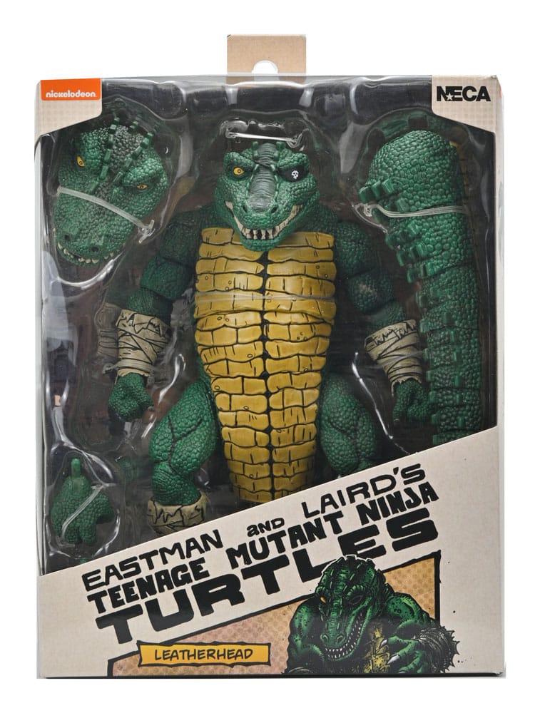 Caja de la figura Leatherhead NECA Mirage Comics