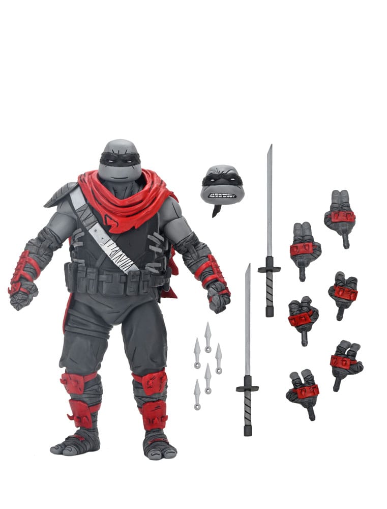 Figura Leonardo Nightwatcher con accesorios NECA
