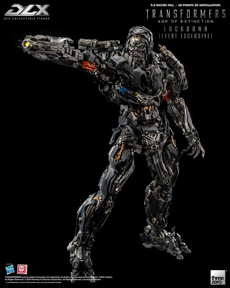 Lockdown DLX Threezero Figura Transformers Age of Extinction 24 cm