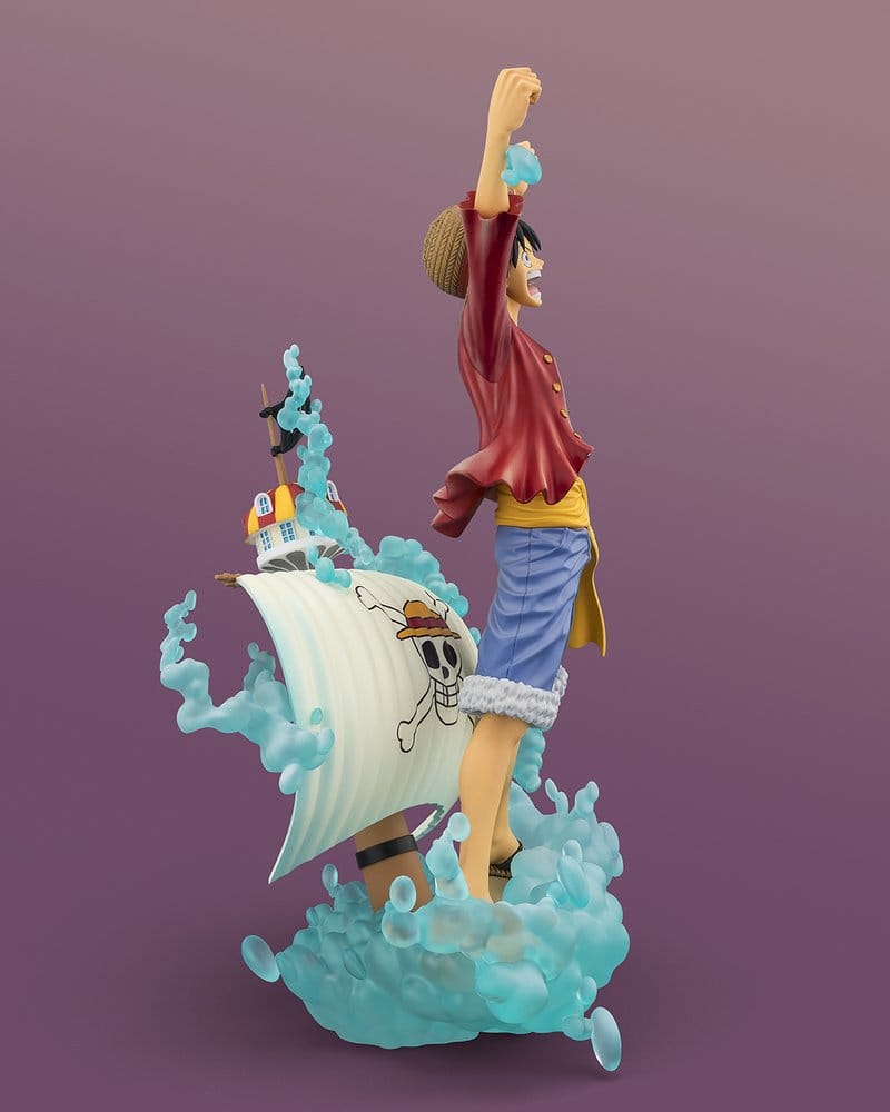 Monkey D. Luffy con diorama Thousand Sunny Figuarts ZERO STARTune One Piece