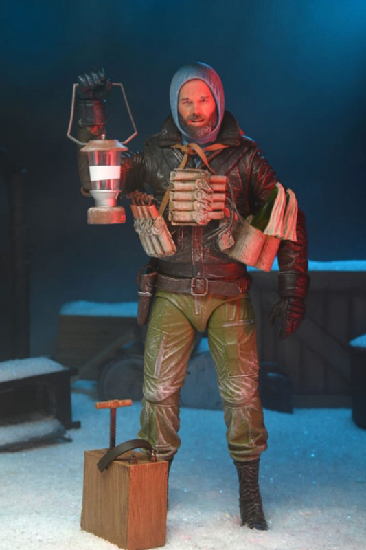Figura MacReady Last Stand NECA The Thing 18 cm con accesorios.