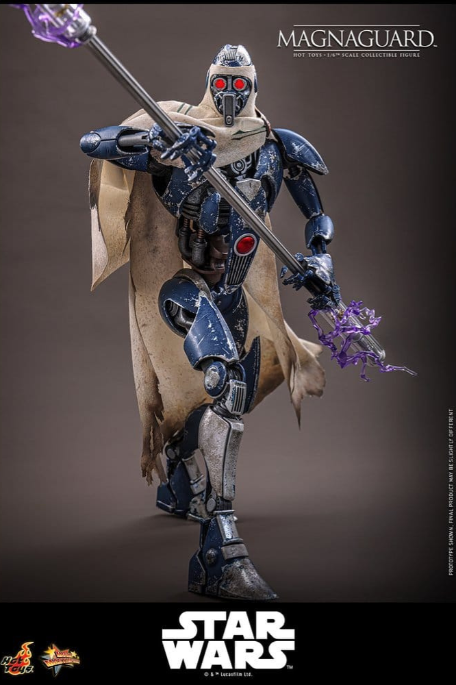 Figura MagnaGuard 1/6 de Sideshow de 34 cm — imagen principal con detalle completo del droide IG-100 de Star Wars The Clone Wars