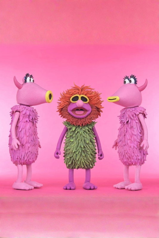 Mahna Mahna and The Snowths Pack de 3 Figuras Ultimate El Show de los Muppets NECA