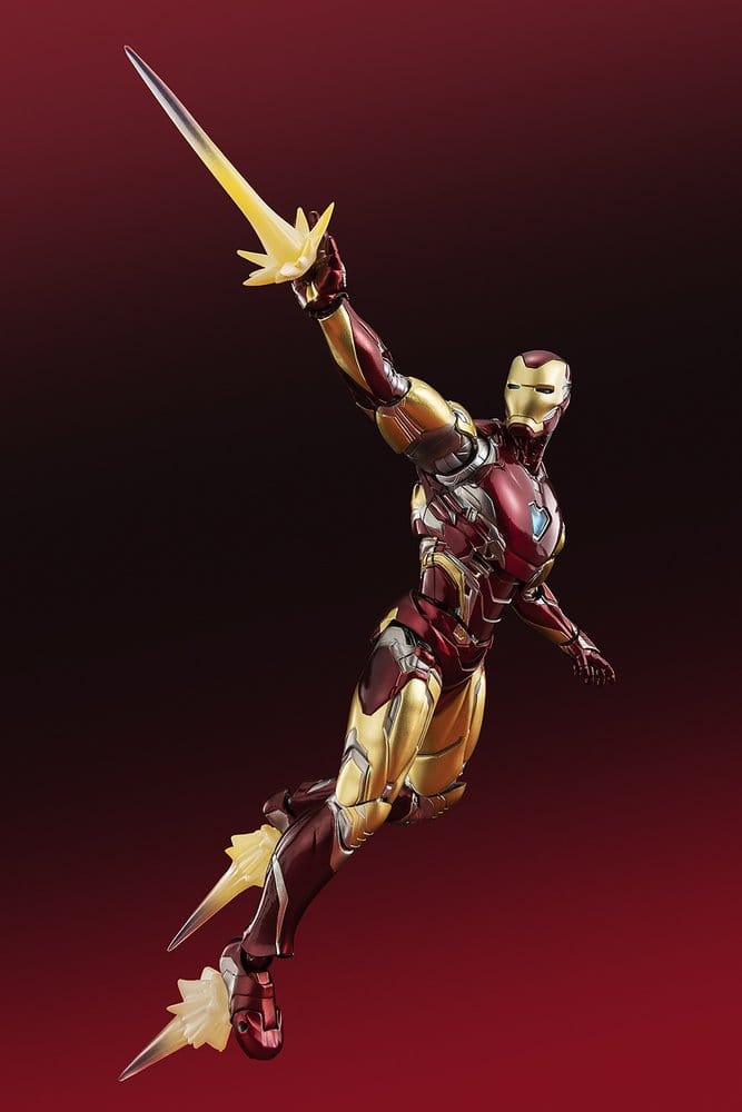 Figura Iron Man Mark 85 S.H.Figuarts con accesorios y efectos de Marvel
