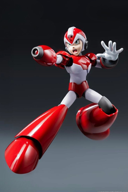Figura MDLX Mega Man X Rising Fire Version Threezero vista frontal 12 cm