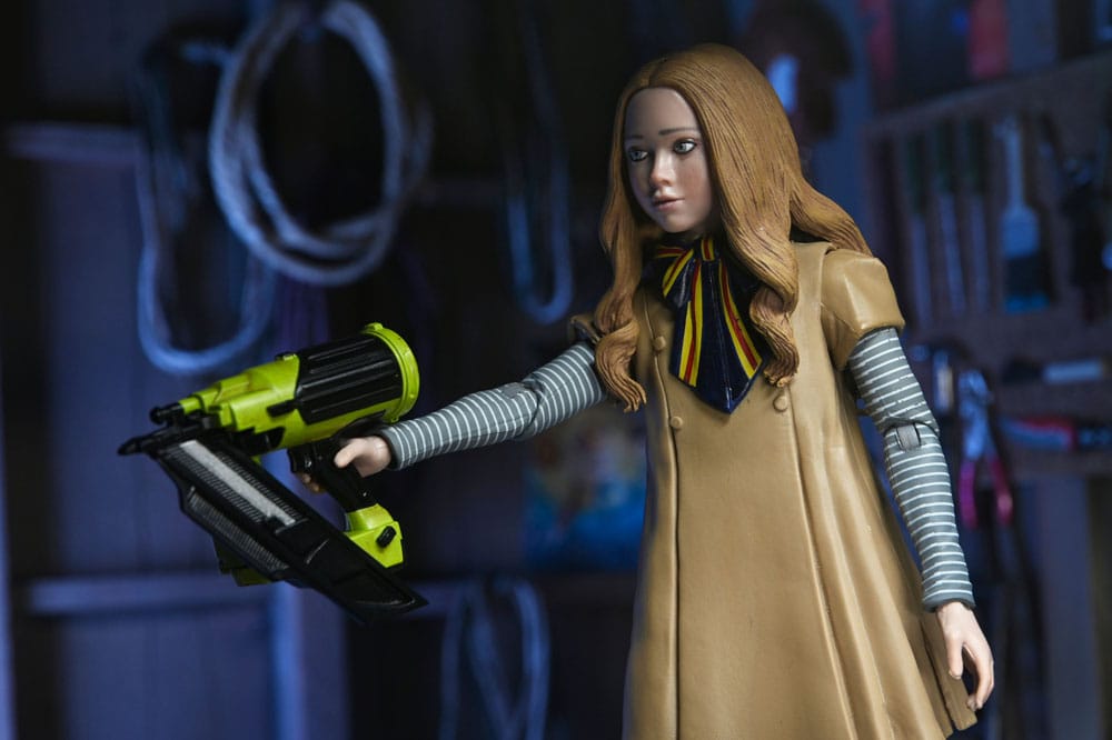 Accesorios incluidos con la figura Megan Ultimate de NECA