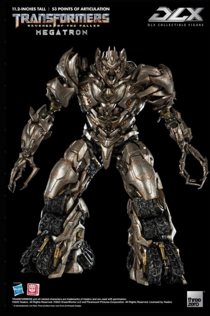 Figura Megatron DLX Threezero basada en Transformers Revenge of the Fallen 28 cm