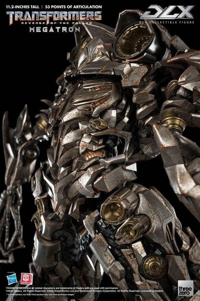 Megatron DLX Threezero figura coleccionable de Transformers Revenge of the Fallen