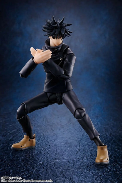 Figura Megumi Fushiguro S.H.Figuarts en pose de combate de Tamashii Nations