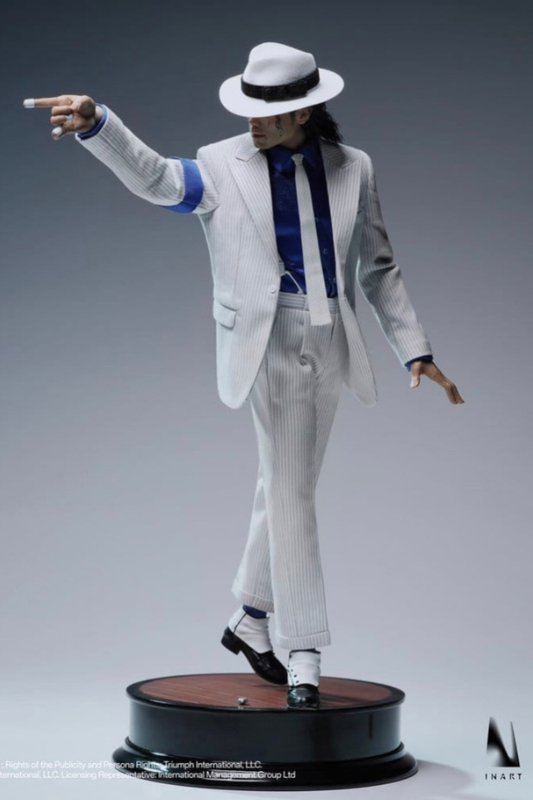 Figura Michael Jackson 1/6 de INART inspirada en Smooth Criminal