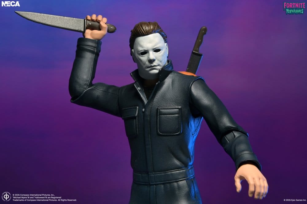 Figura Michael Myers inspirada en Halloween y Fortnite Fortnitemares