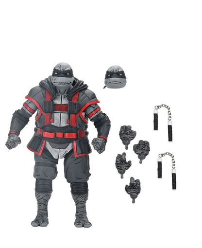 Figura Michelangelo Nightwatcher con accesorios NECA