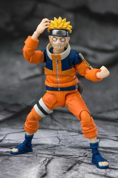 Figura S.H.Figuarts Naruto Uzumaki The No.1 Most Unpredictable Ninja Reissue de Naruto 15 cm