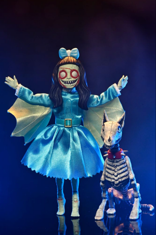 Figura Ghouliana The Beauty of Horror 20 cm de NECA – ropa de tela y detalles premium.