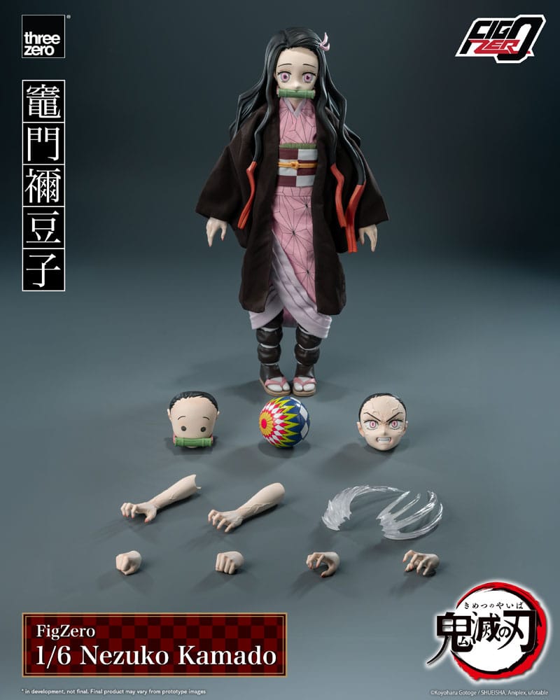 Nezuko Kamado Demon Slayer figura coleccionista escala 1/6 26 cm