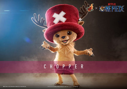 Figura Tony Tony Chopper One Piece Hot Toys presentación en caja