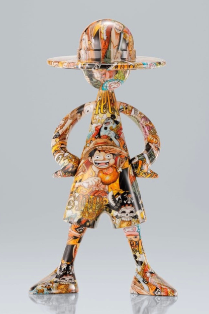 Figura One Piece Luffy ArtCanvas 1000 Logs Anniversary de 22 cm