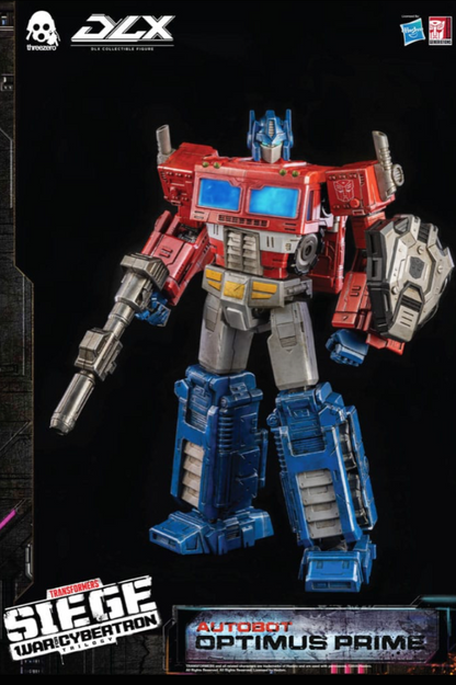 Figura DLX Optimus Prime escala 1/6 basada en Transformers War for Cybertron