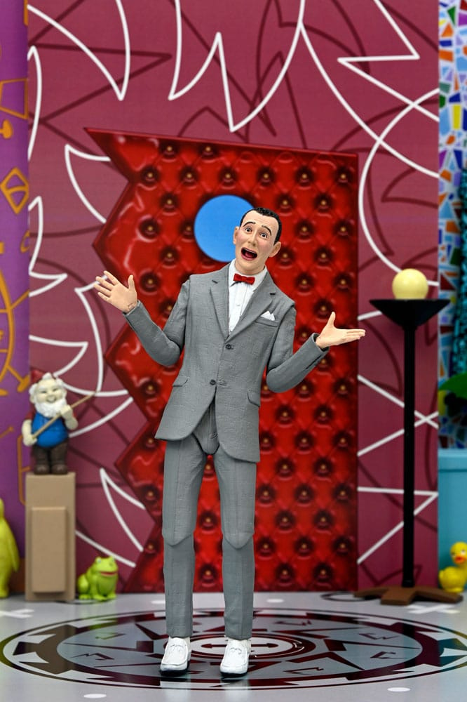 Figura Ultimate de Pee-wee Herman de 18 cm de NECA con accesorios y Pterri.