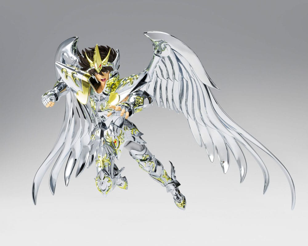 Detalle de la figura Pegasus Seiya Tamashii Nations Saint Cloth Myth Ex