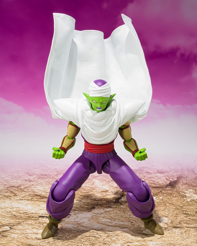 Figura Piccolo con capa desmontable y rostro alternativo – Dragon Ball Figuarts