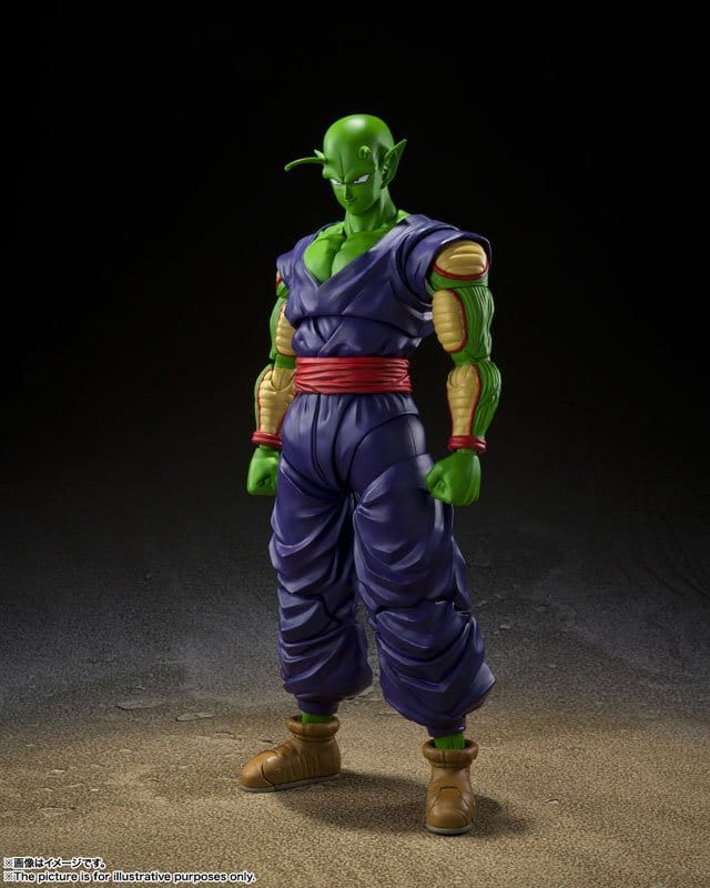 Detalle del rostro de la figura Piccolo S.H. Figuarts Dragon Ball Super Hero