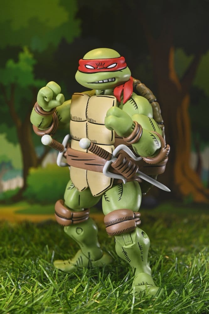 Figura Raphael TMNT x Usagi Yojimbo NECA Ultimate 18 cm vista frontal