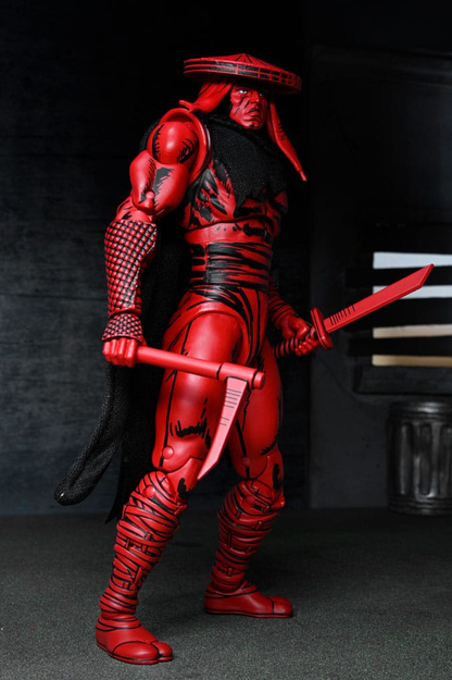 Figura Red and Black Foot Assassin NECA Teenage Mutant Ninja Turtles Mirage Comics 18 cm