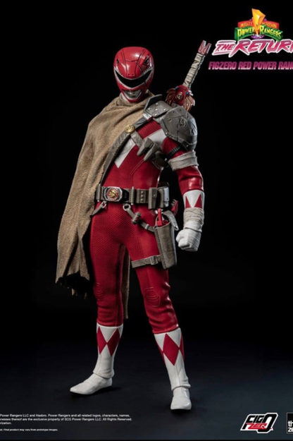 Figura Red Power Ranger FigZero Threezero Mighty Morphin Power Rangers The Return 31 cm