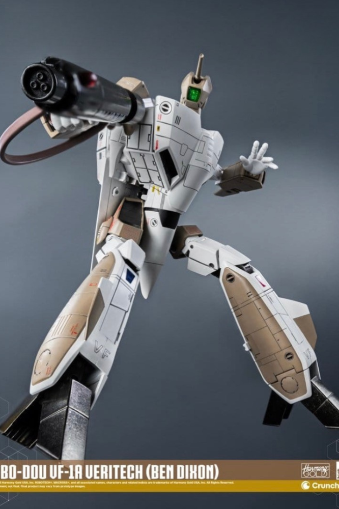 Figura ROBO-DOU VF-1A Veritech Ben Dixon de Robotech fabricada por Threezero.