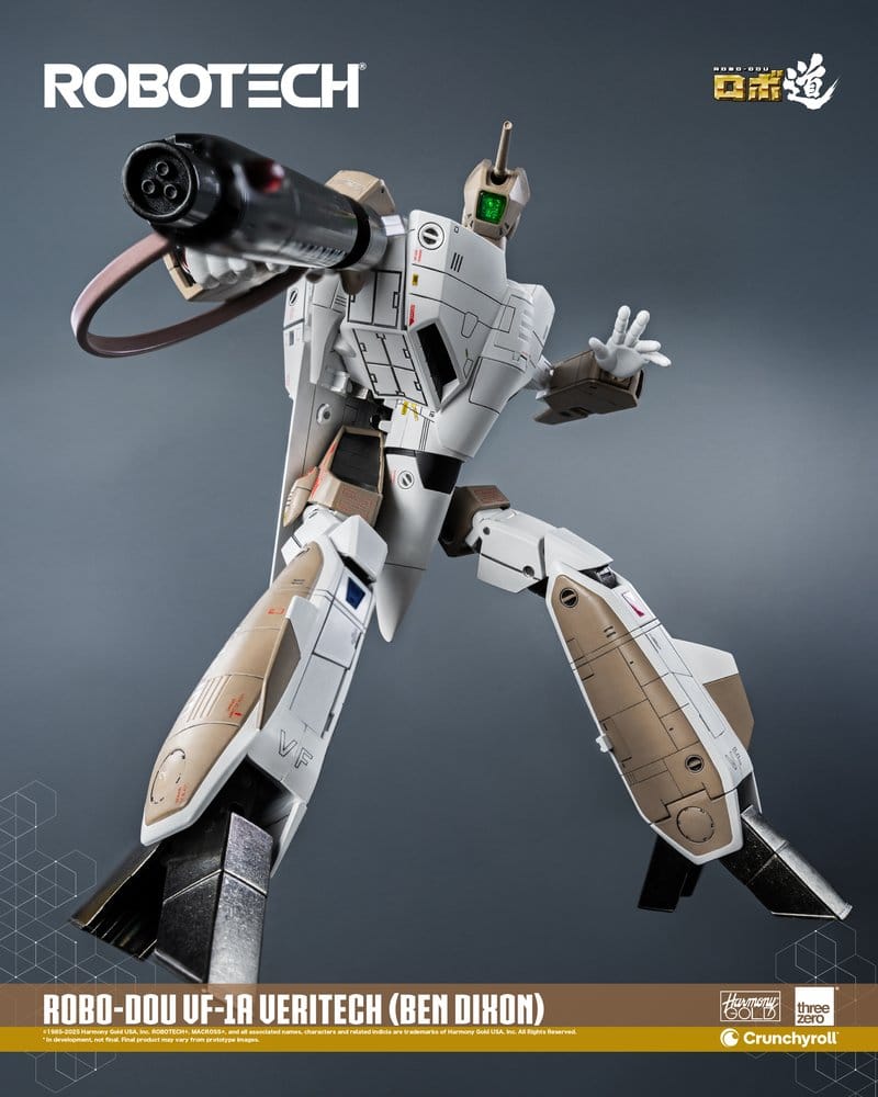 VF-1A Veritech ROBO-DOU Threezero figura articulada de Robotech.