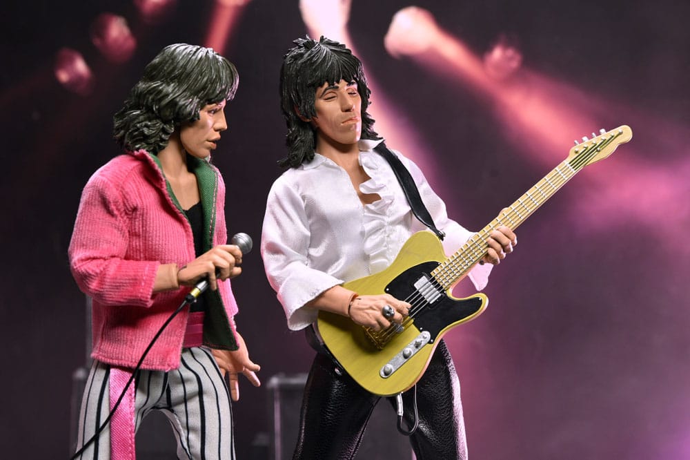Empaque figura The Rolling Stones Keith Richards 1975 20 cm de NECA