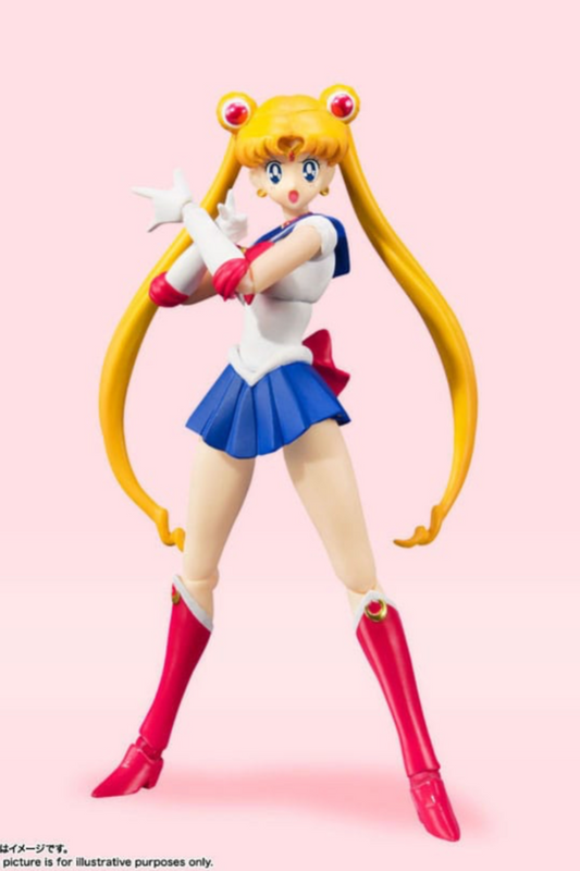 Figura articulada Sailor Moon Animation Color Edition de 14 cm.
