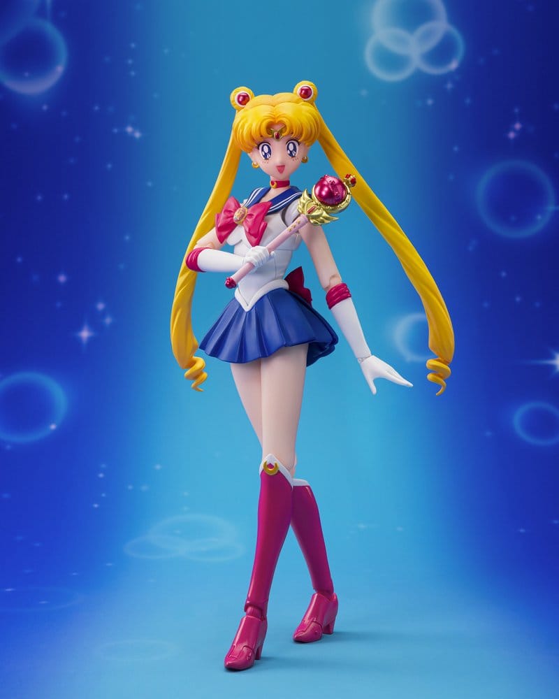 Accesorios incluidos de la figura Sailor Moon S.H. Figuarts con Luna y Crystal Star Compact