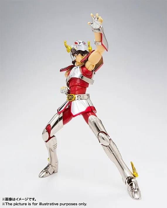 Figura Pegasus Seiya Saint Cloth Myth con armadura de Pegaso Tamashii Nations