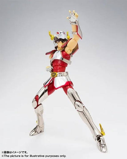 Figura Pegasus Seiya Saint Cloth Myth con armadura de Pegaso Tamashii Nations